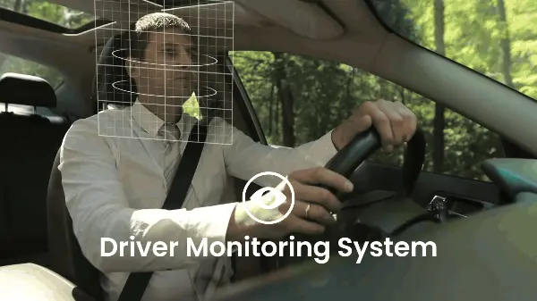 Driver-facing camera view