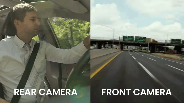 Cabin and road cameras together